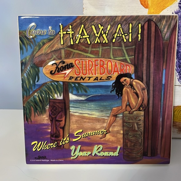 Hawaii Surfboard Rentals Sign - Picture 2 of 3